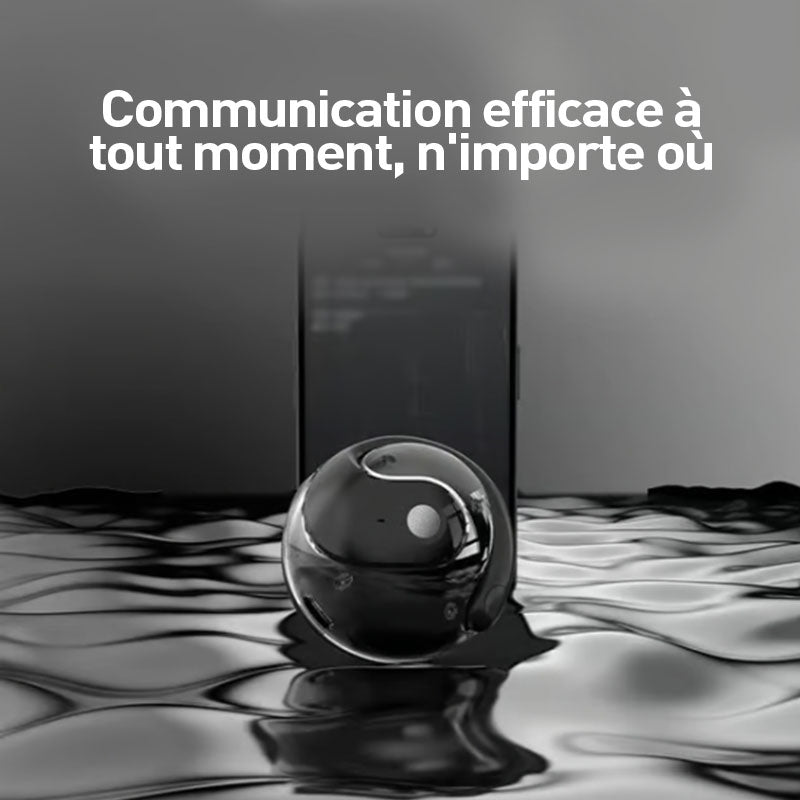 Écouteurs sans fil avec traduction vocale IA en direct⏰