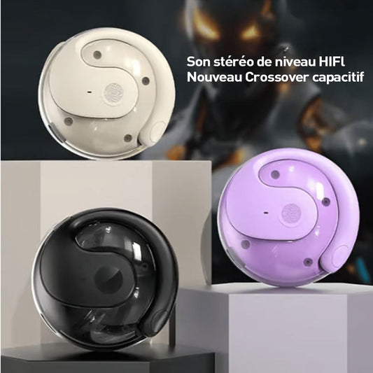 Écouteurs sans fil avec traduction vocale IA en direct⏰